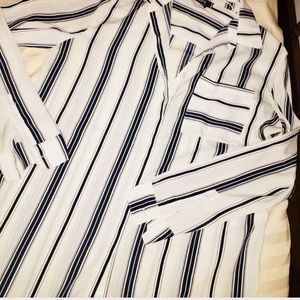 🖤Boyfriend Long Striped Buttonup🖤